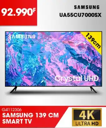Gitem G4112306 SAMSUNG 139 CM SMART TV offre