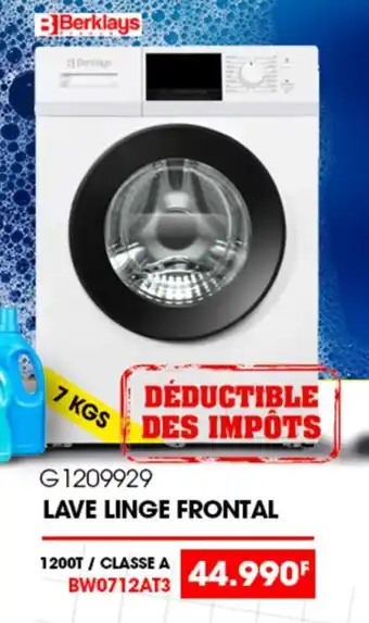 Gitem LAVE LINGE FRONTAL offre