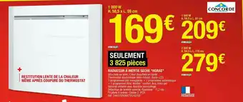 Brico Dépôt Radiateur à Inertie Sèche offre