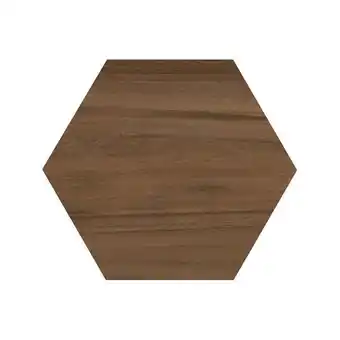 Bricomarché Hexagono Belice Noce - Carrelage Hexagonal Aspect Bois Grand Format offre