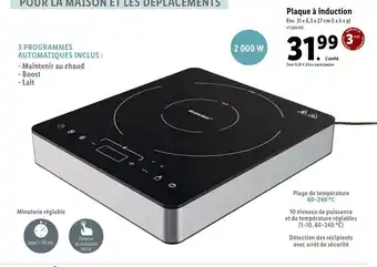 Lidl Plaque à induction offre