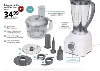 Lidl Robot de Cuisine multifonction offre