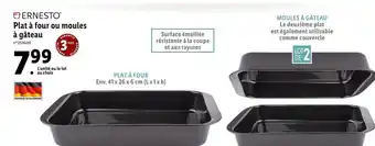 Lidl Plat à four ou moules à gâteau offre