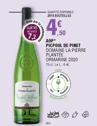 AOP picpoul de pinet