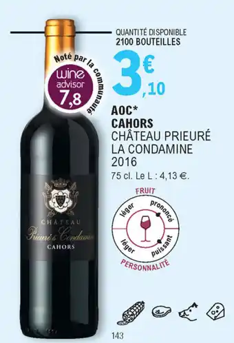 E.Leclerc AOC cahors offre