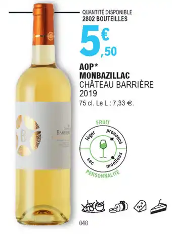 AOP monbazillac