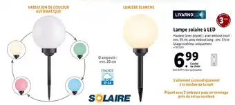 Lampe solaire à Led