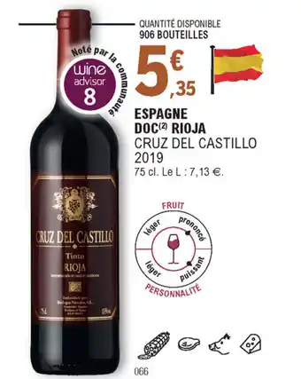 E.Leclerc Espagne doc rioja offre
