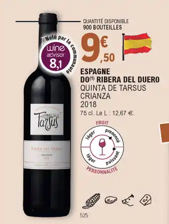 E.Leclerc Espagne do ribera del duero offre