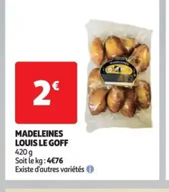 Auchan MADELEINES LOUIS LE GOFF offre