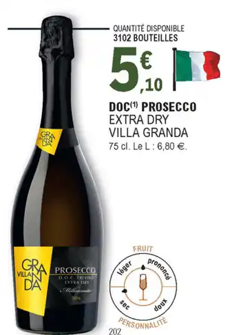 E.Leclerc Doc prosecco offre