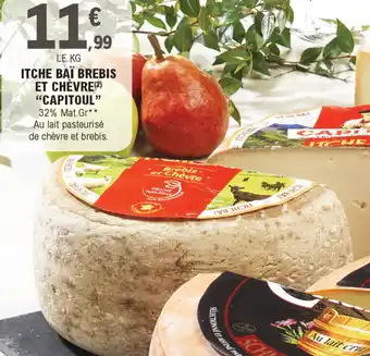 E.Leclerc Itche baï brebis et chèvre "capitoul" offre