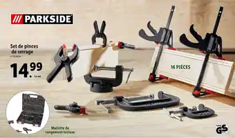 Lidl Set de pinces de serrage offre