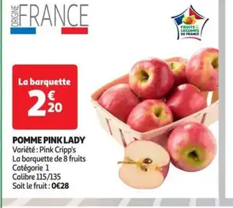 Auchan POMME PINK LADY offre