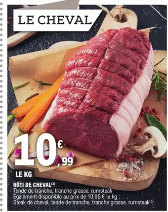 E.Leclerc RÔTI DE CHEVAL offre