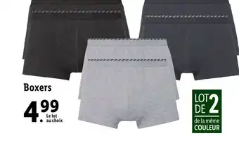 Lidl Boxers offre