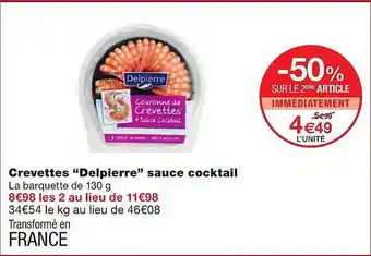 Monoprix Crevettes offre