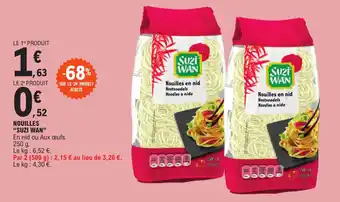 E.Leclerc NOUILLES "SUZI WAN" offre