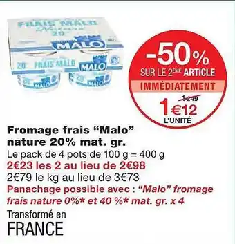 Fromage Frais 