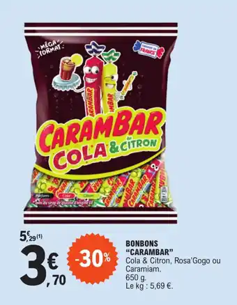 BONBONS "CARAMBAR"