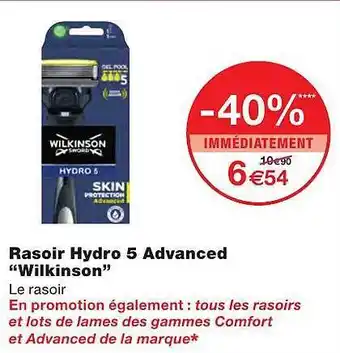 Rasoir Hydro 5 Advanced 