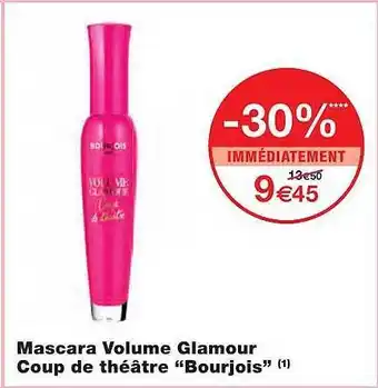 Monoprix Mascara Volume Glamour Coup De Théâtre offre