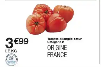Monoprix Tomate Allongée Cœur offre