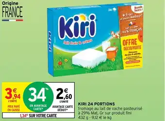 Intermarché Kiri 24 Portions offre