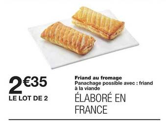 Monoprix Friand Au Fromage offre
