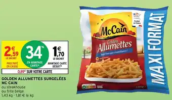 Intermarché Golden Allumettes Surgelées Mc Cain offre