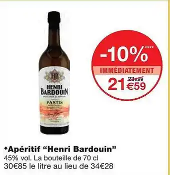 Monoprix Apéritif offre