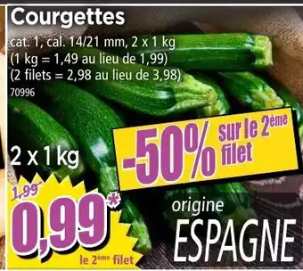 Norma Courgettes offre