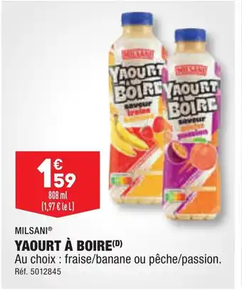 ALDI YAOURT À BOIRE(D) offre