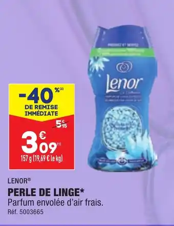 ALDI PERLE DE LINGE offre