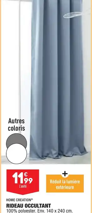 ALDI RIDEAU OCCULTANT offre