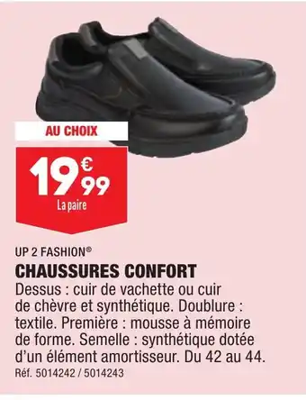 ALDI CHAUSSURES CONFORT offre