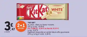 E.Leclerc "KIT KAT" offre