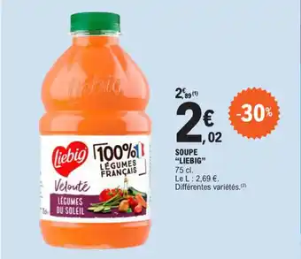 E.Leclerc SOUPE "LIEBIG" offre