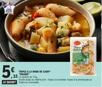 E.Leclerc TRIPES À LA MODE DE CAEN(²) "BIGARD" offre