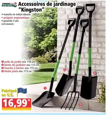 Norma Accessoires de jardinage Kingsston offre