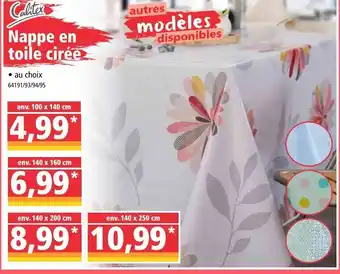 Norma Nappe en toile cirée offre
