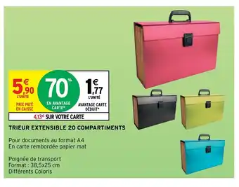 Trieur Extensible 20 Compartiments