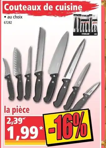 Norma Couteaux de cuisine offre