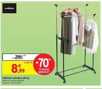 Intermarché Portant Double Métal offre