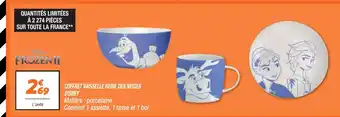 Netto COFFRET VAISSELLE REINE DES NEIGES offre