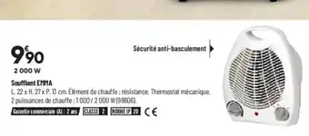 Bricorama Soufflant EMMA offre