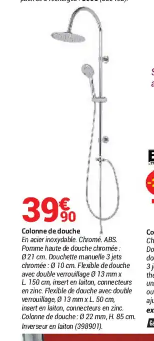 Bricorama Collonne De Douche offre
