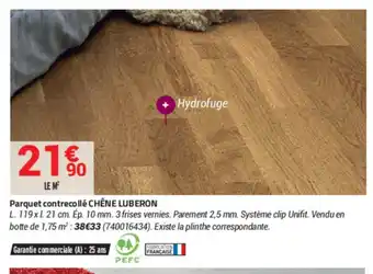 Parquet Contrecollé Chéne Luberon