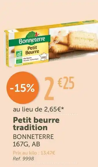 L'Eau Vive Bonneterre petit beurre tradition offre