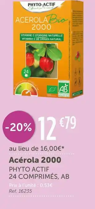 Phyto actif acérola 2000